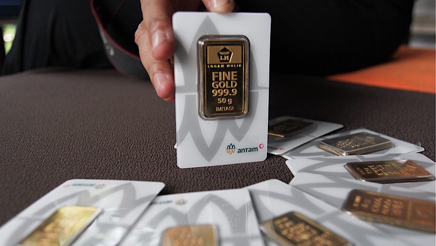 Harga Emas Antam Naik Rp9.000, Dekati Level Psikologis Rp2 Juta per Gram