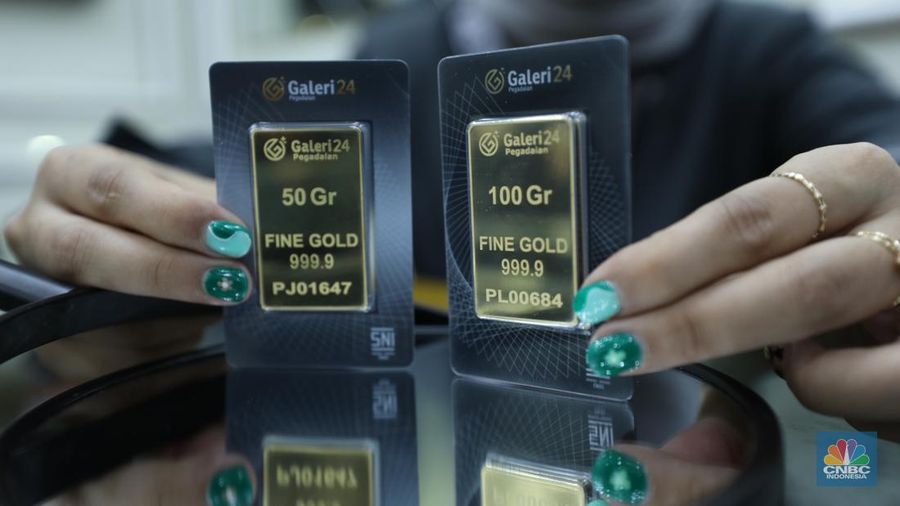 Harga Emas Galeri 24, UBS & Antam Retro Hari Ini 25 November 2025