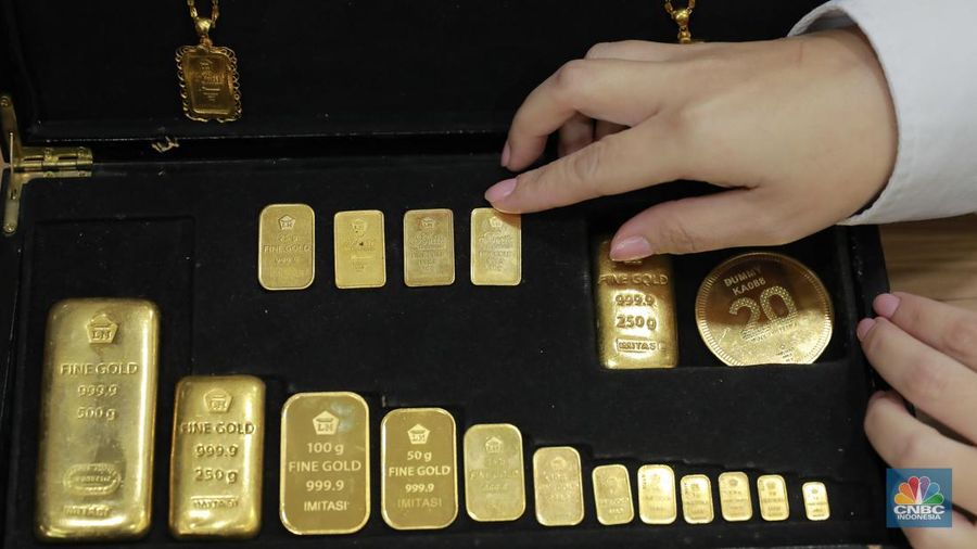 Obral Gede-Gedean! Harga Emas Antam Hari Ini Turun Lagi & Makin Murah